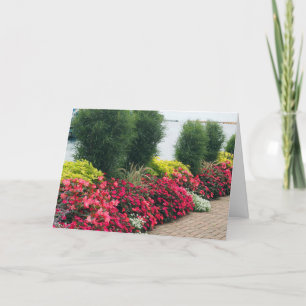 Brick Path Birthday Card