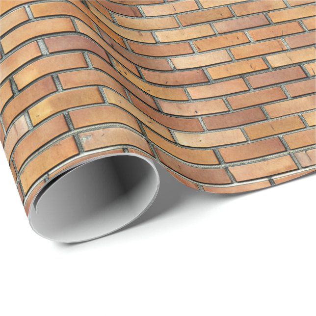 Brick Pattern Wrapping Paper (Roll Corner)