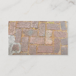 Brick Paving Pavement Business Card