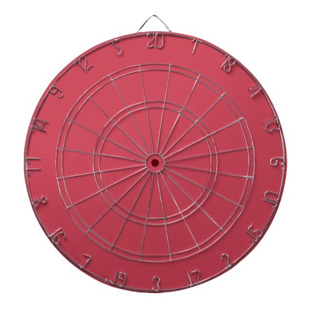 Brick red (solid colour)  dartboard (Front)