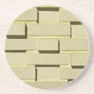 Brick, Rock, Stone Series---Tan Brick Coaster
