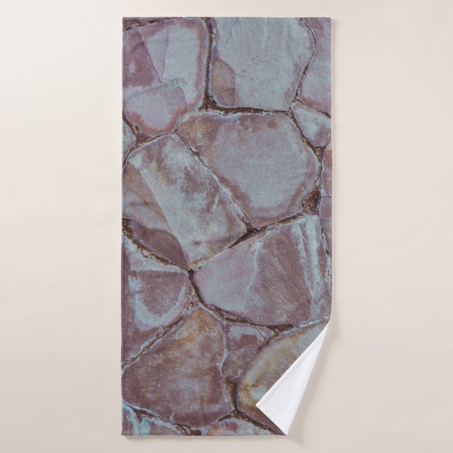 Brick wall bath towel (Bath Towel)