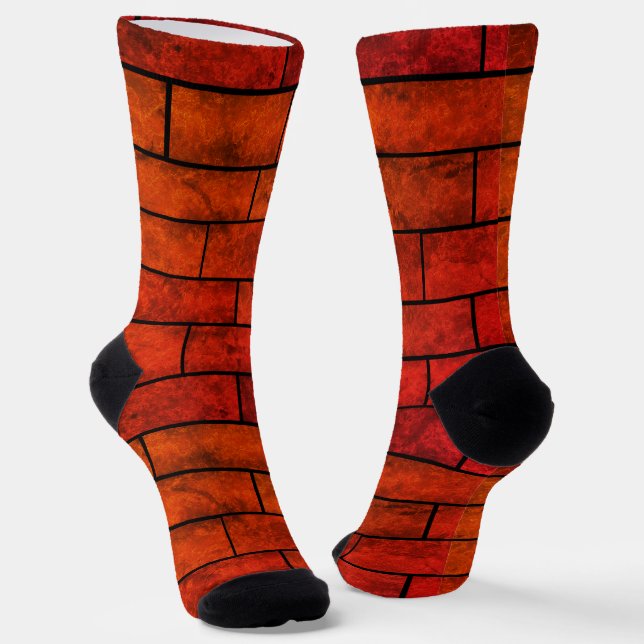 Brick wall , brick socks (Angled)