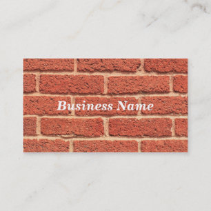 Brick Wall Business Card