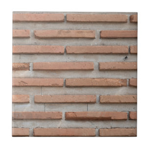 Brick wall ceramic tile