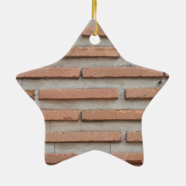Brick wall ceramic tree decoration (Back)