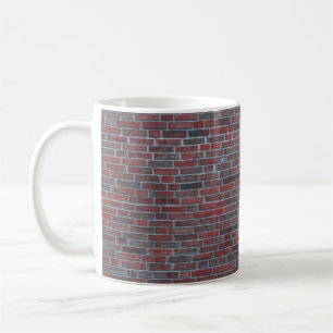 Brick wall coffee mug