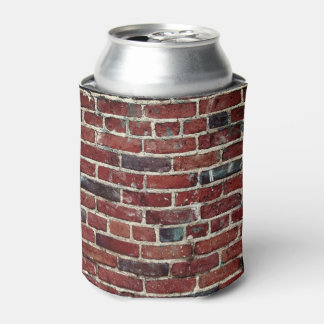 Brick Wall Cool Texture Pattern Can Cooler