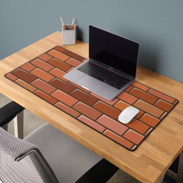 brick wall desk mat (Office 2)