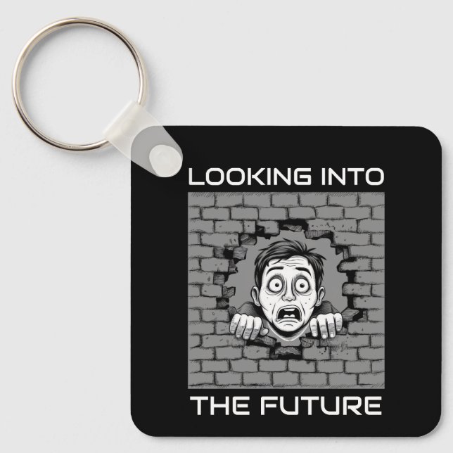 Brick Wall Key Ring (Front)