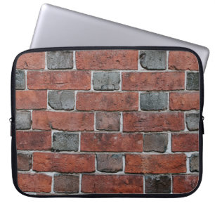 Brick wall laptop sleeve