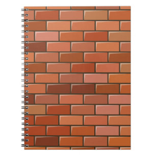brick wall notebook