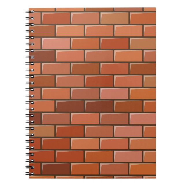 brick wall notebook (Front)