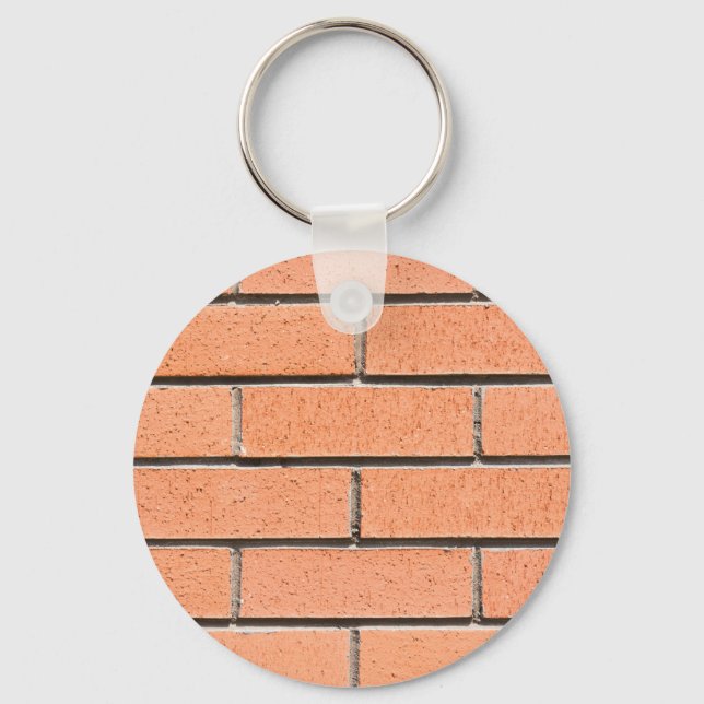 Brick wall pattern key ring (Front)