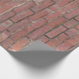 Brick Wall Pattern Wrapping Paper
