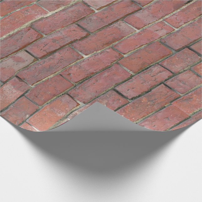 Brick Wall Pattern Wrapping Paper (Corner)