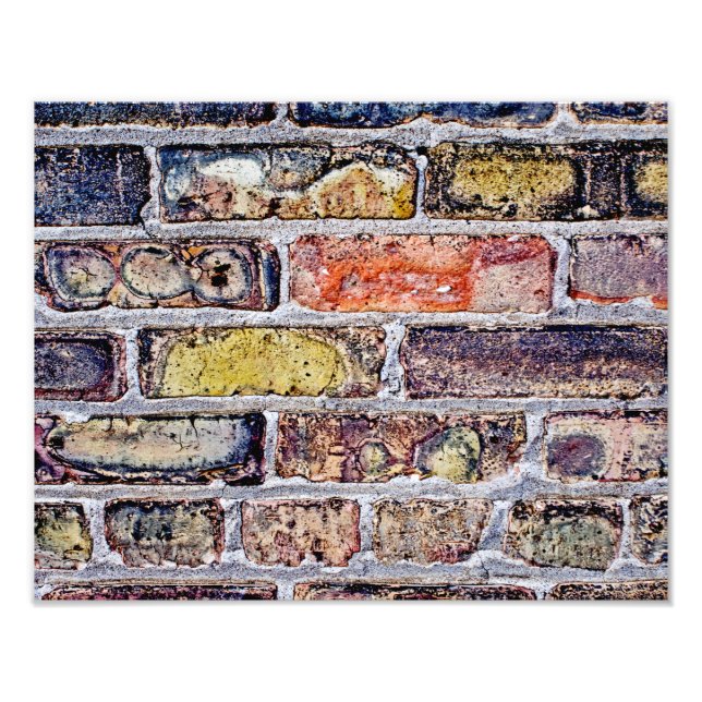Brick Wall Photo Print (Front)