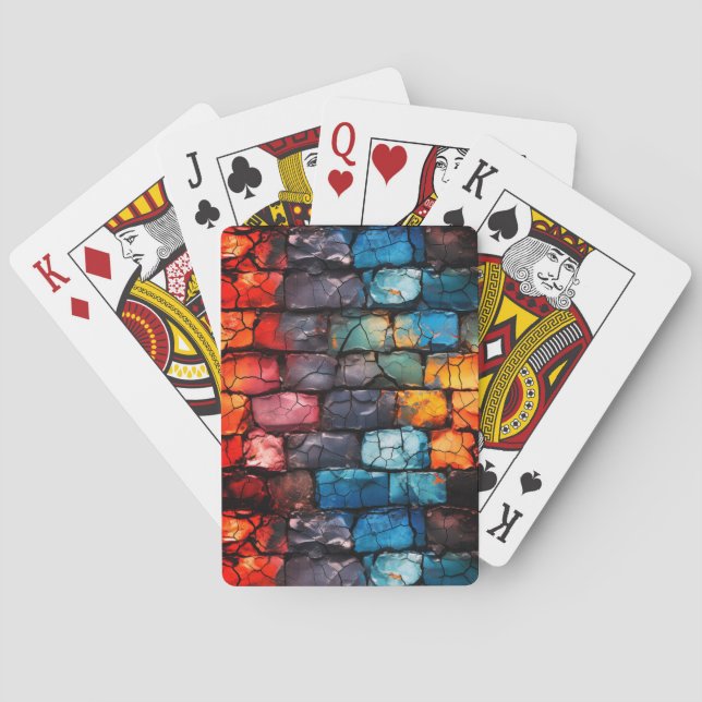 Brick Wall Playing Cards (Back)