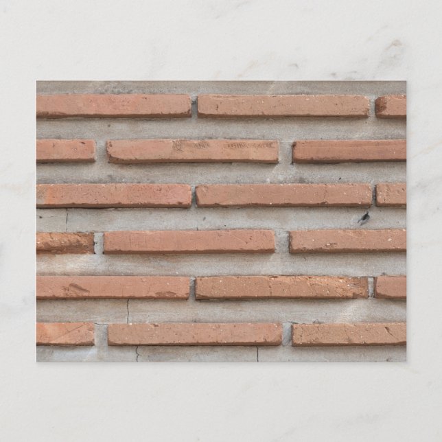 Brick wall postcard (Front)