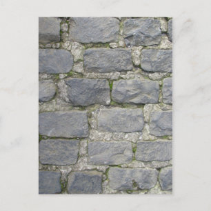 Brick Wall postcard, customise Postcard