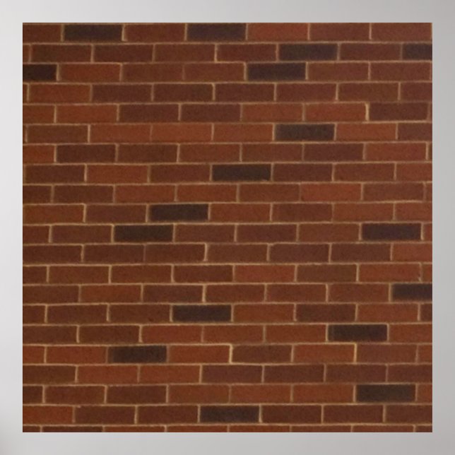 Brick wall poster for cover photo  (Front)