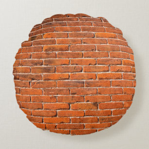 Brick wall red brick wall wall round cushion