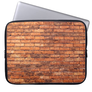 Brick wall red structure masonry laptop sleeve