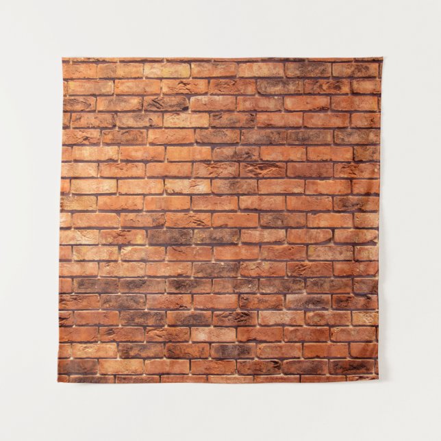 Brick wall red structure masonry tapestry (Front)