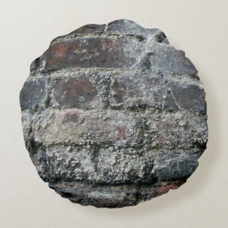 Brick Wall Round Cushion