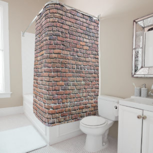 Brick Wall Shower Curtain