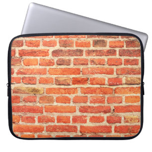 Brick wall texture brick wall laptop sleeve