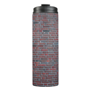 Brick wall thermal tumbler