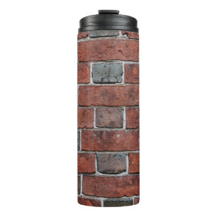 Brick wall thermal tumbler