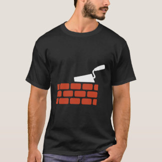 Brick Wall Trowel T-Shirt