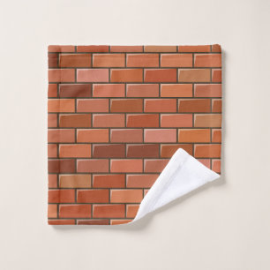 brick wall wash cloth