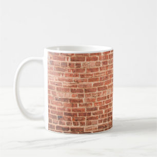 Brick Wall with Dark Gradient at Bottombrick,wall, Coffee Mug