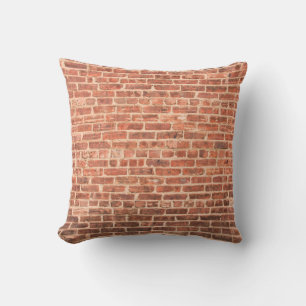 Brick Wall with Dark Gradient at Bottombrick,wall, Cushion