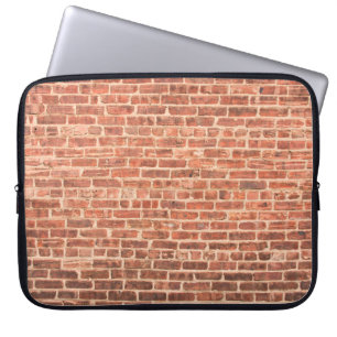Brick Wall with Dark Gradient at Bottombrick,wall, Laptop Sleeve