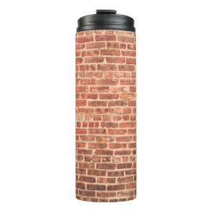 Brick Wall with Dark Gradient at Bottombrick,wall, Thermal Tumbler