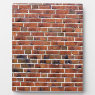 Brick wall with joints plaque