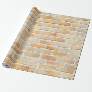Brick wall wrapping paper
