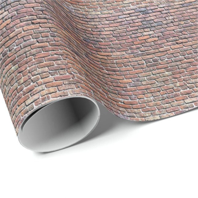 Brick Wall Wrapping Paper (Roll Corner)