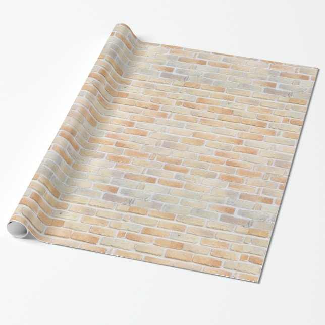 Brick wall wrapping paper (Unrolled)