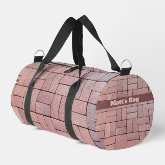 Brick Work Duffle Bag