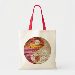 Brick Yin Yang Tote Bag