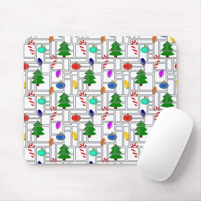Bricked Christmas  Mouse Pad (With Mouse)