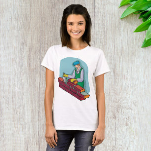 Bricklayer At Work T-Shirt