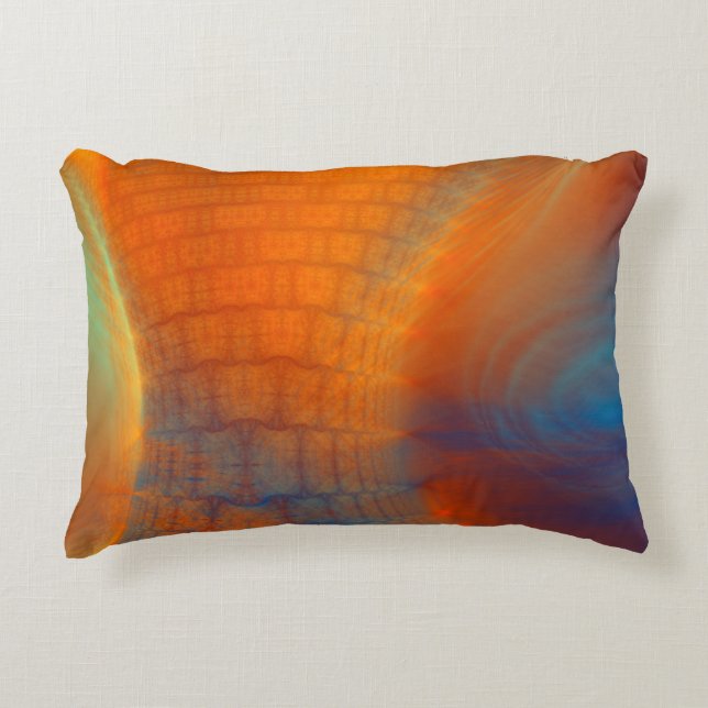Bricks Abstract Decorative Cushion (Front)
