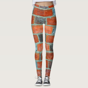 Bricks Abstract Leggings