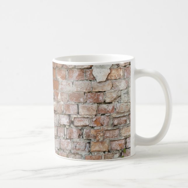 Bricks old wall coffee mug (Right)